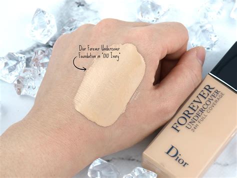 dior forever undercover swatch